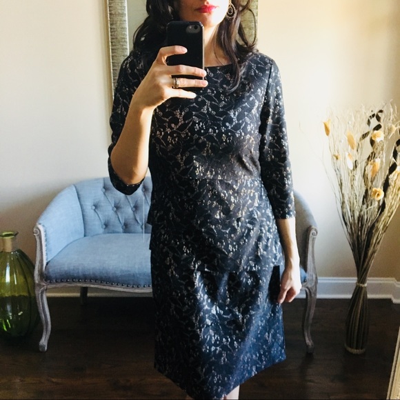 Tahari Tiered Dress NWT - Picture 2 of 8